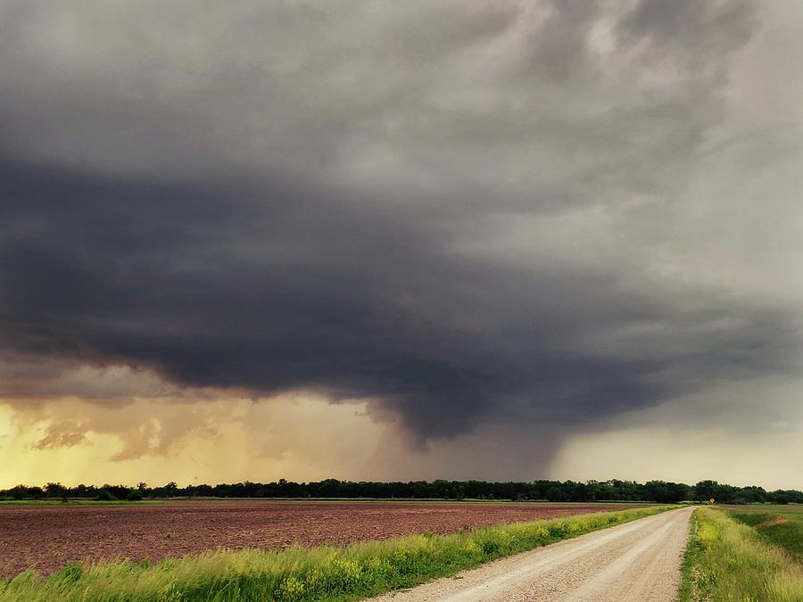 Storm Near Emporia, Kansas  #1 Photograph by Ally White