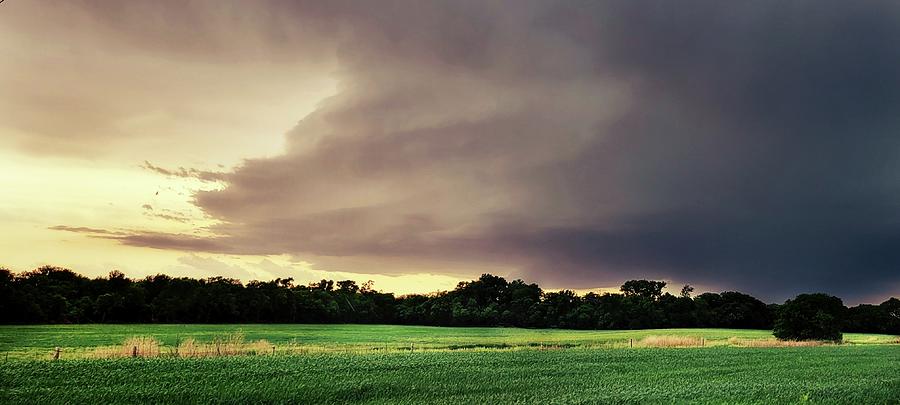 Storm Near Wilson, Kansas 5/26/21 #1 Photograph by Ally White