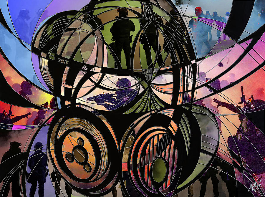 Storm Trumpers #1 Digital Art by Lynellen Nielsen