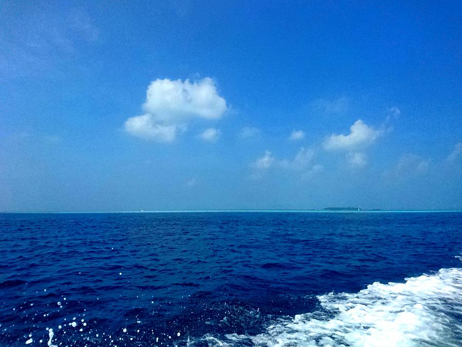 Island in Maldives  Photograph by Faa shie