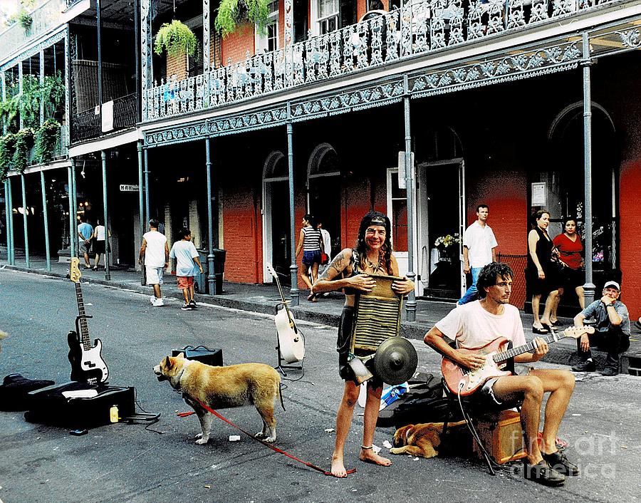 Musical Instrument Photograph - Street Musicians in New Orleans by Dora Sofia Caputo