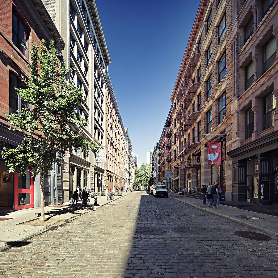 Streets of Soho, New York City #1 Photograph by RICOWde