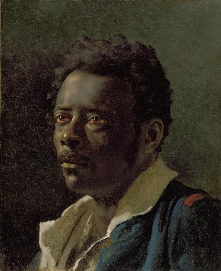 Nobleman Painting - Study of a Model #1 by Theodore Gericault