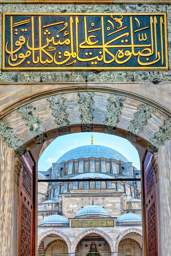  Suleymaniye Mosque #1 Photograph by Fabrizio Troiani