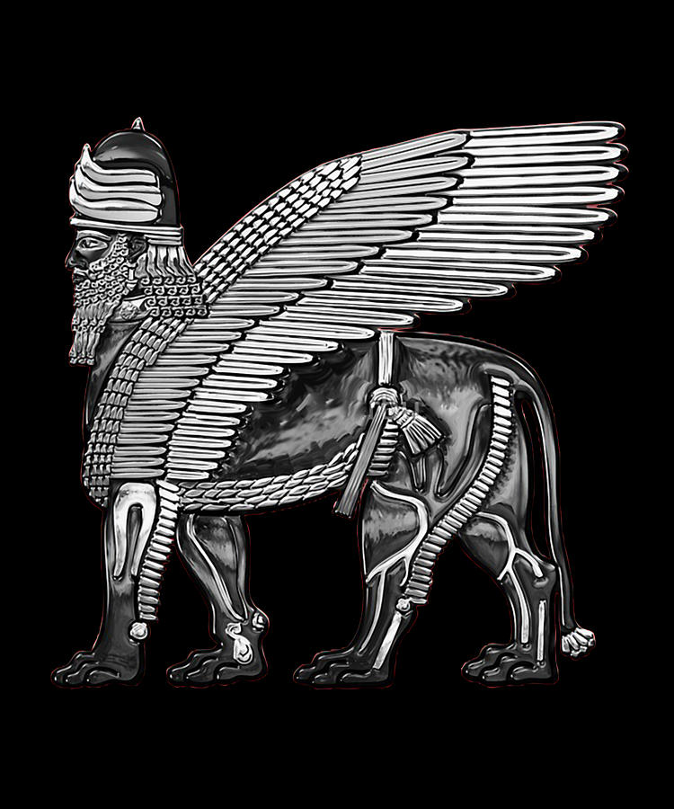 Sumerian Gods Digital Art by John