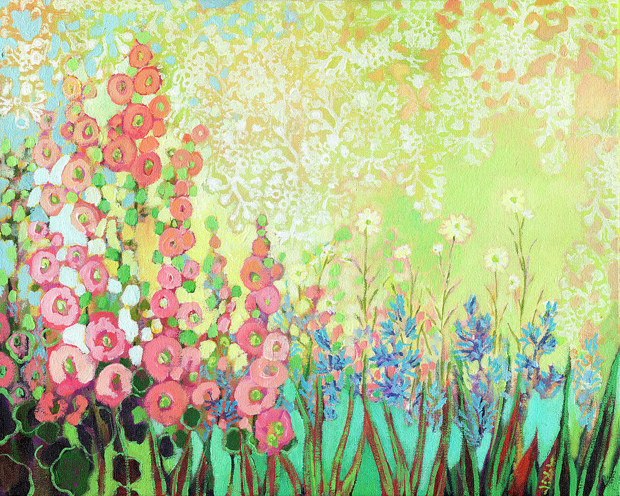 Summer Flowers #1 Painting by Jennifer Lommers