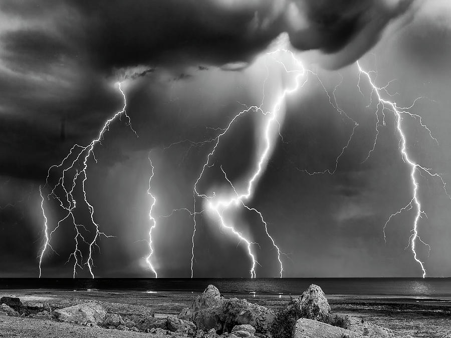 Summer Lightning #1 Photograph by Dominic Piperata