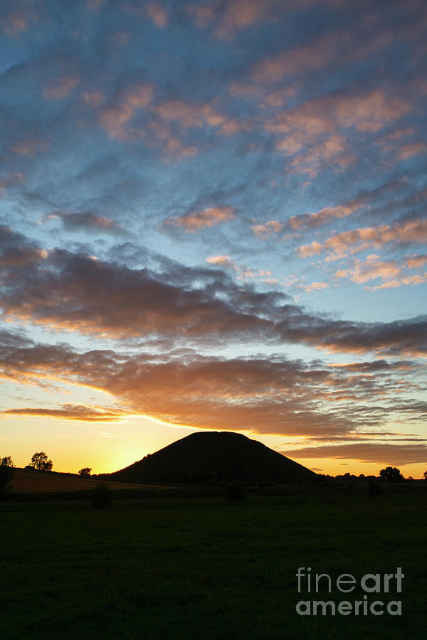 Summer Sunset Over Silbury Hill #2 Photograph by Tim Gainey