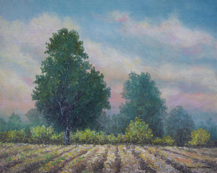 Summer Trees #1 Painting by Douglas Castleman
