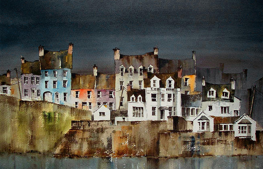Summercove, Kinsale, West Cork #1 Painting by Val Byrne
