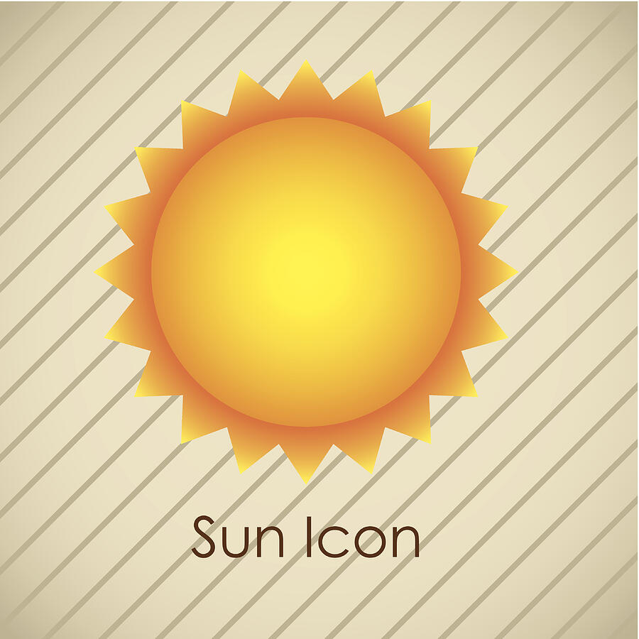 Sun icons #1 Drawing by Grmarc