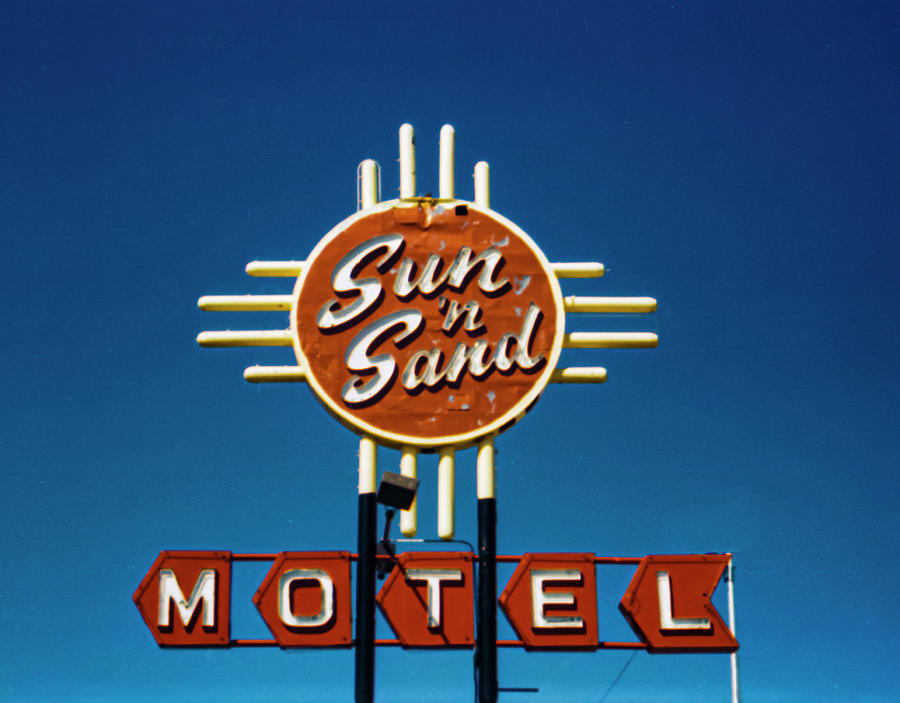 Sun n Sand Motel #1 Photograph by Matthew Bamberg