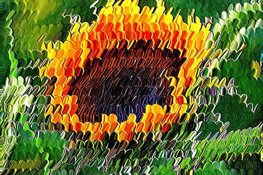 Sunflower #1 Digital Art by Addison Likins