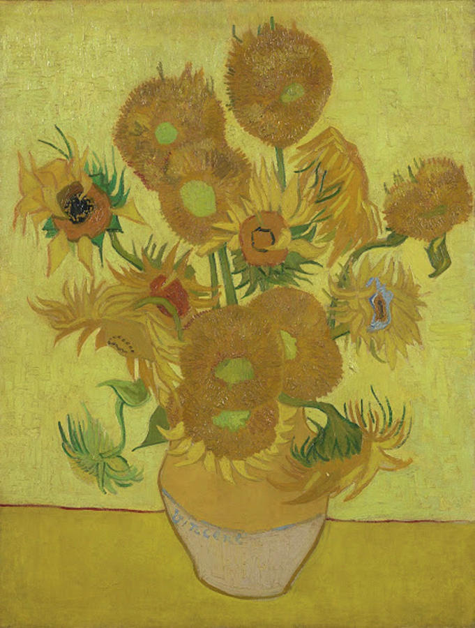 Sunflowers 2 #1 Painting by Vincent Van Gogh