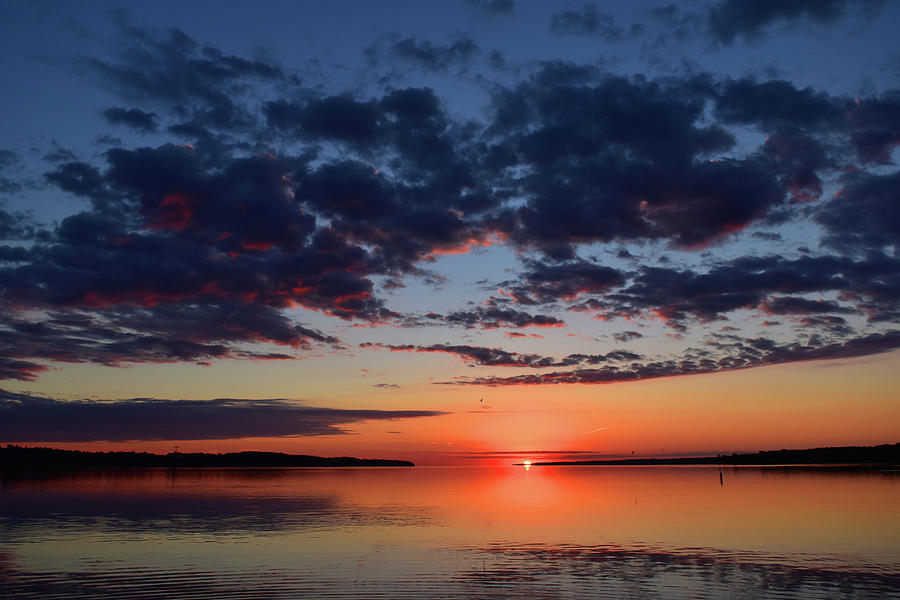 Sunrise At Kempenfelt Bay #1 Photograph by Lyle Crump - Fine Art America