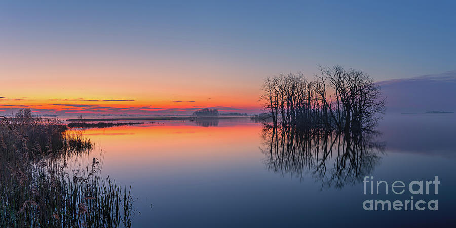 Sunrise at Tusschenwater #1 Photograph by Henk Meijer Photography