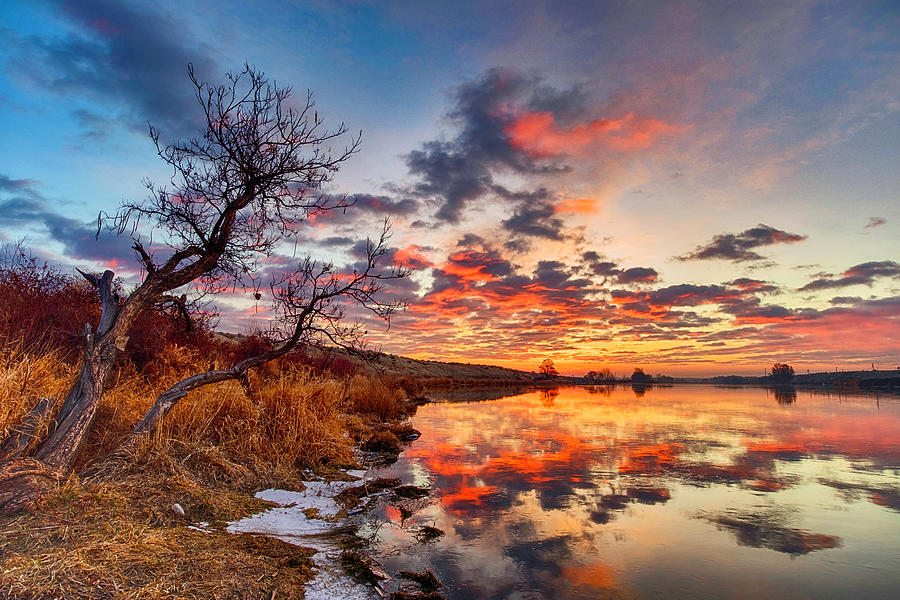 Sunrise At Wanawish by Harold Carlson Sunrise At Wanawish by Harold Carlson
