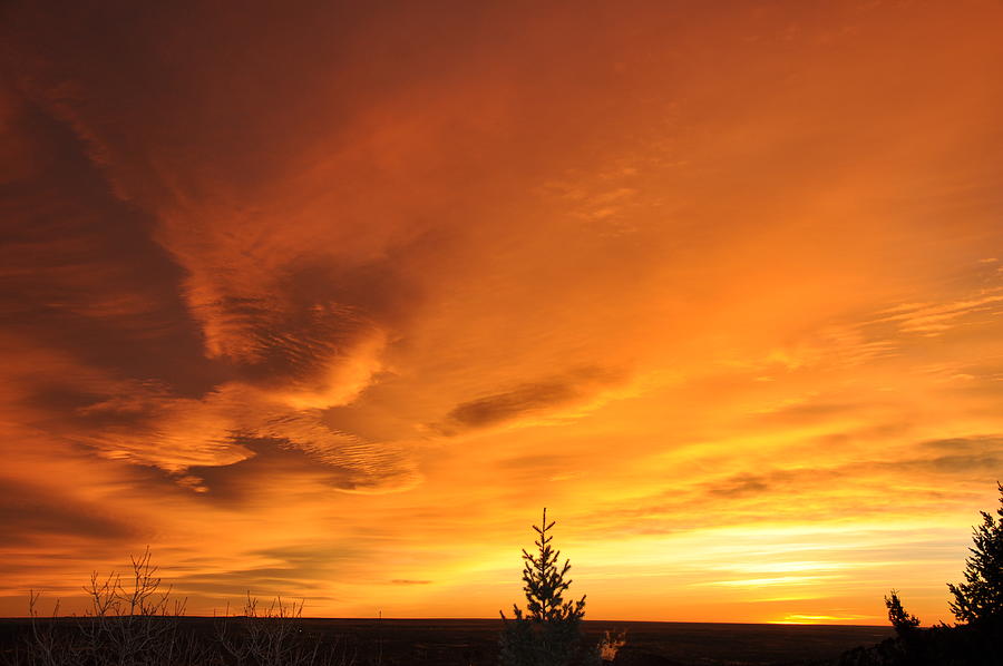 Sunrise from Crystal Park, Colorado 36 Photograph by LaRue Ebersole ...