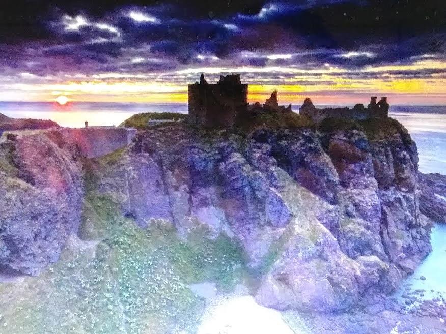 Sunrise Morning Castle Background Digital Art by Marie Jean- Baptiste ...