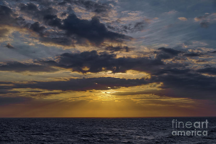 Sunrise Ocean #1 Photograph by Lidija Ivanek - SiLa