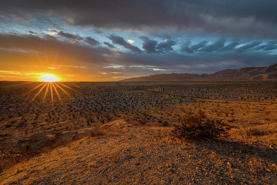 Sunrise on the Desert #2 Photograph by Peter Tellone