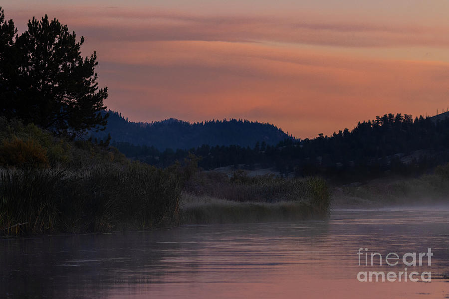 Sunrise on the South Platte River #1 Photograph by Steven Krull