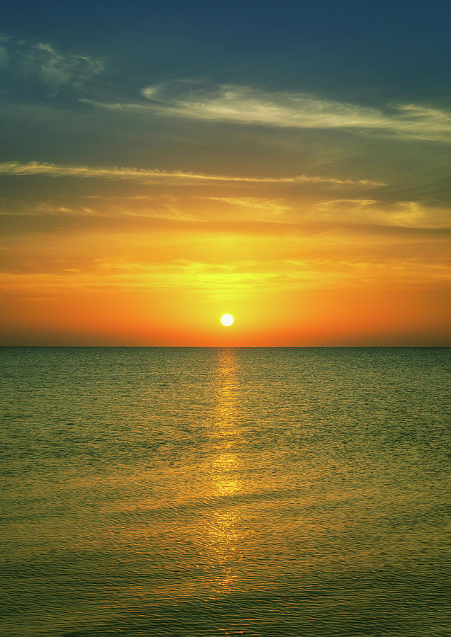 Sunrise Over Sea #1 Photograph by Mikhail Kokhanchikov