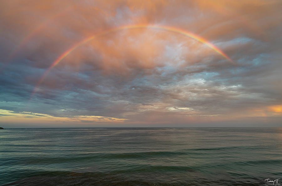 Sunrise Rainbow Mazatlan #3 Photograph by Tommy Farnsworth