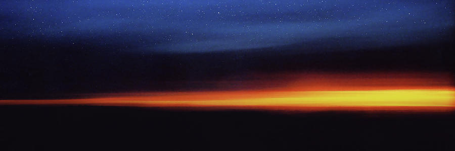 Sunset at 36,000 #2 - Nova Scotia, Canada - 2003 - #2/10 #1 Photograph by Robert Khoi
