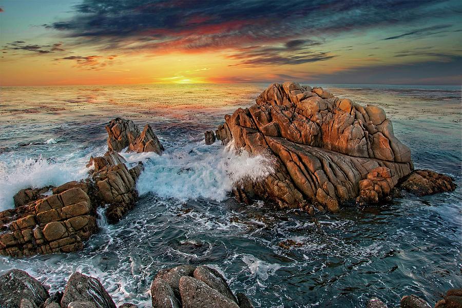 Carmel Sunset  Photograph by Eric Wiles