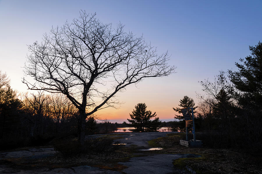 Sunset Photograph - Sunset at Torrance Barrens 2 in Ontario by John Twynam