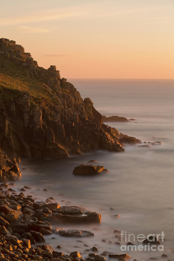 Sunset Gwennap Head #1 Photograph by Chris Barnard - Pixels