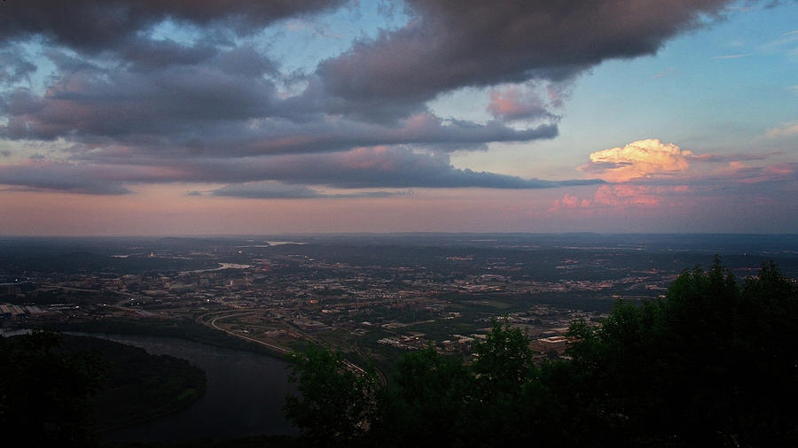 Sunset Over Chattanooga #1 Photograph by George Taylor