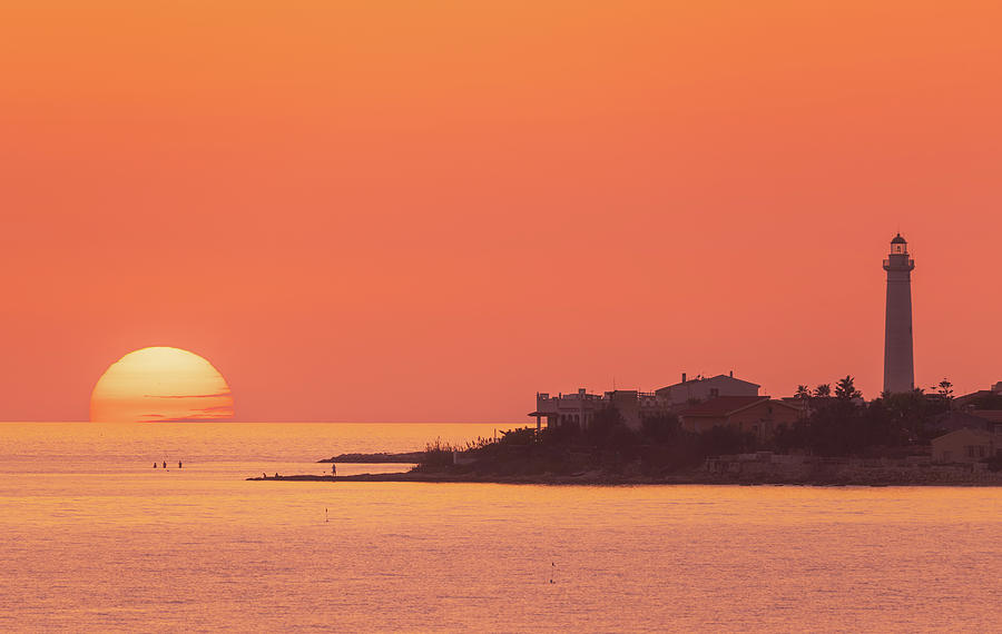 Sunset Over the Sea #1 Photograph by Mirko Chessari