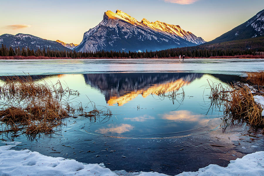 Sunset over Vermillion Lake Photograph by Martin Pedersen | Fine Art ...