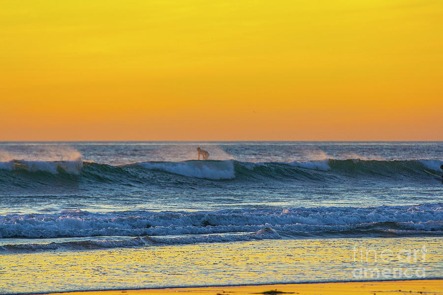 Sunset Surf  #2 Digital Art by Roman Gomez