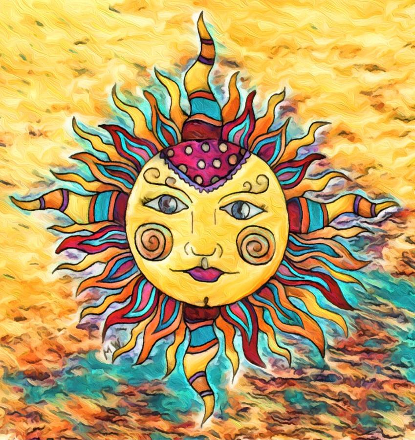 Sunshine Mixed Media by Megan Walsh | Fine Art America