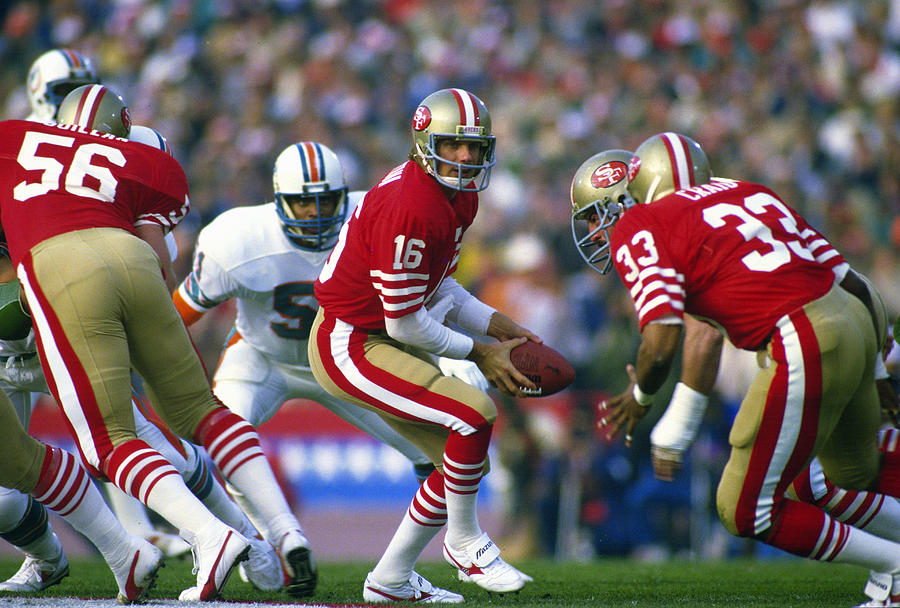 Super Bowl XIX - Miami Dolphins v San Francico 49ers, January 20, 1985 #1 Photograph by Focus On Sport