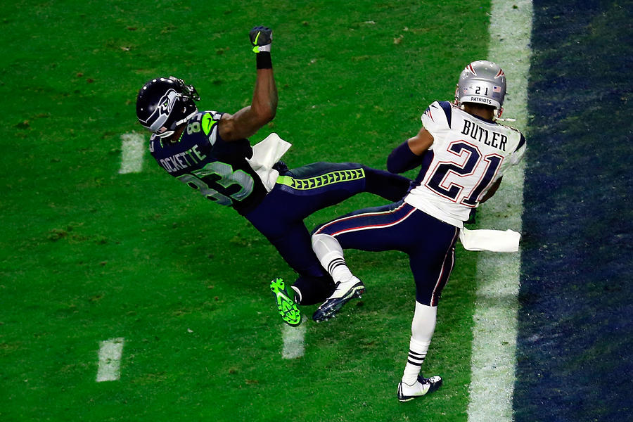 Super Bowl XLIX - New England Patriots v Seattle Seahawks #1 Photograph by Jamie Squire