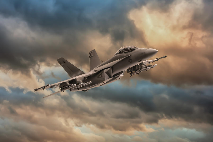 Super Hornet #1 Digital Art by Airpower Art