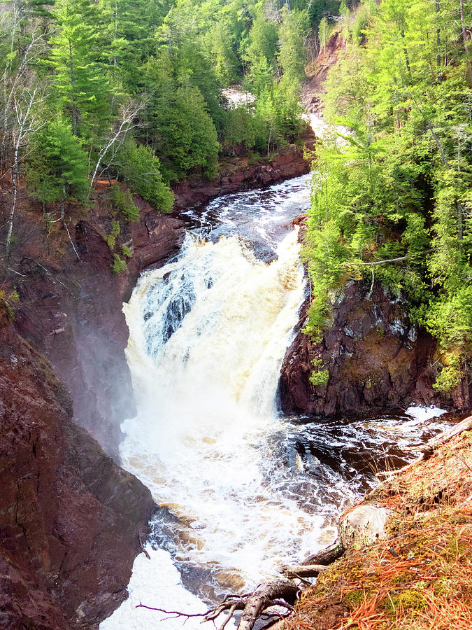 Superior Falls From Above Photograph