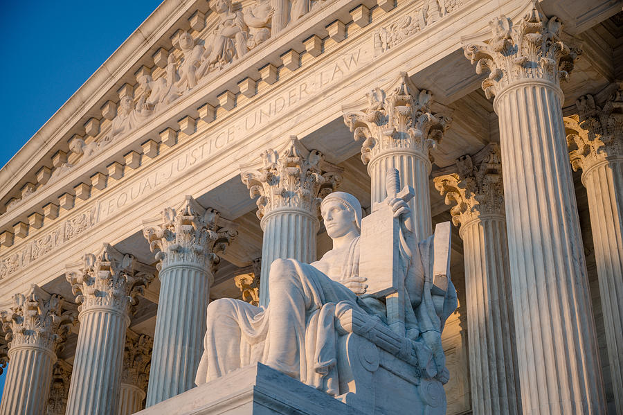 Supreme Court of the United States, Washington DC, USA #1 Photograph by Richard Sharrocks