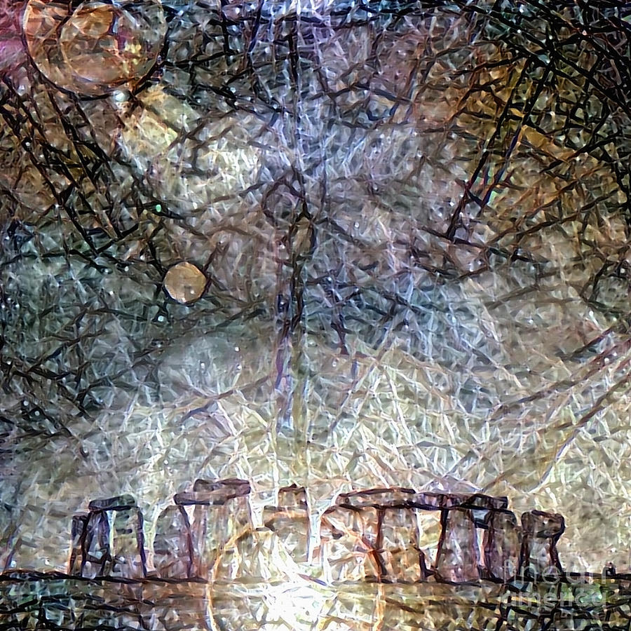 Surreal Stonehenge Digital Art