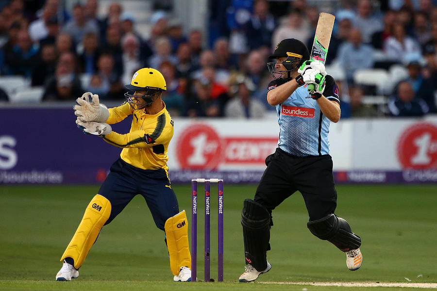 Sussex Sharks v Hampshire - NatWest T20 Blast #1 Photograph by Charlie Crowhurst