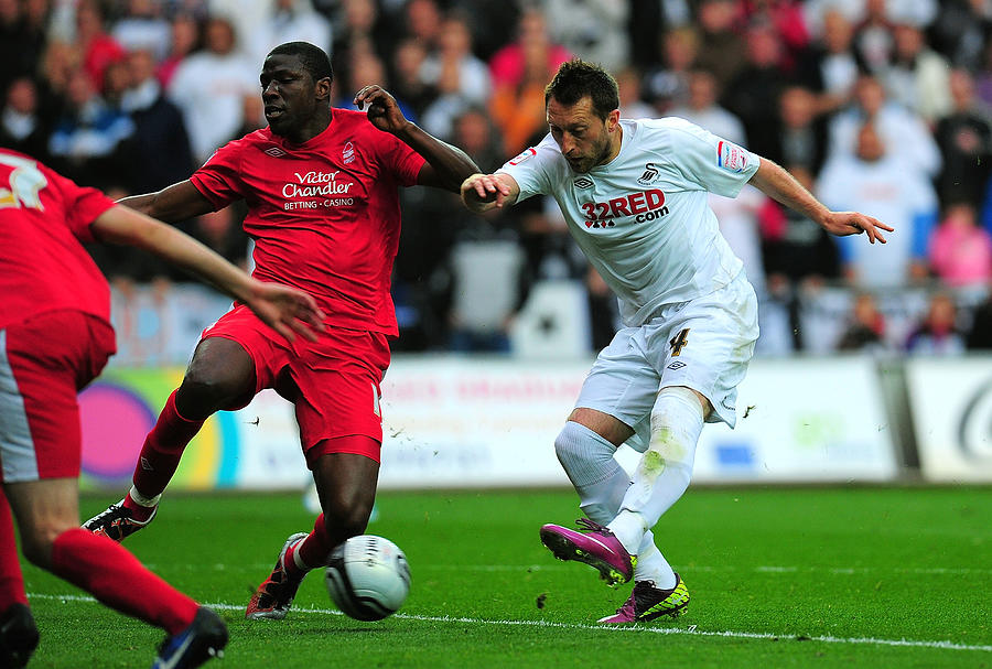 Swansea City v Nottingham Forest - npower Championship Play Off Semi Final Second Leg #1 Photograph by Stu Forster