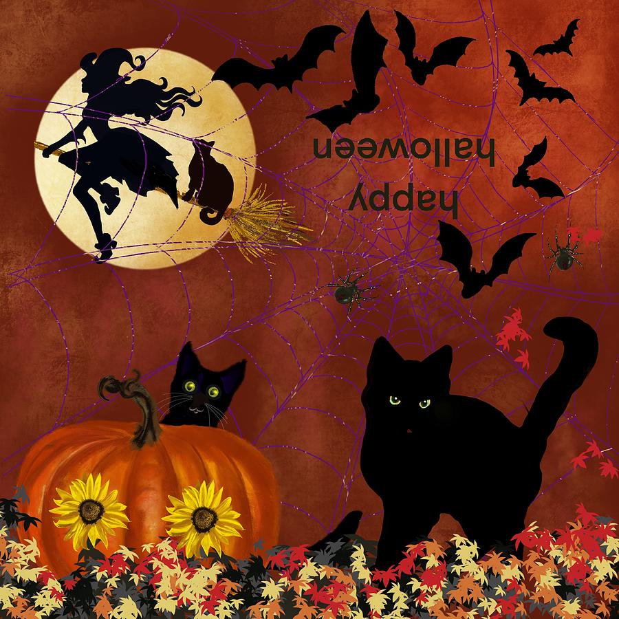 Sweet Halloween  Digital Art by Kim Prowse
