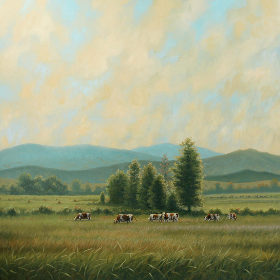 Landscape Painting - Sweet Virginia Breeze by Guy Crittenden