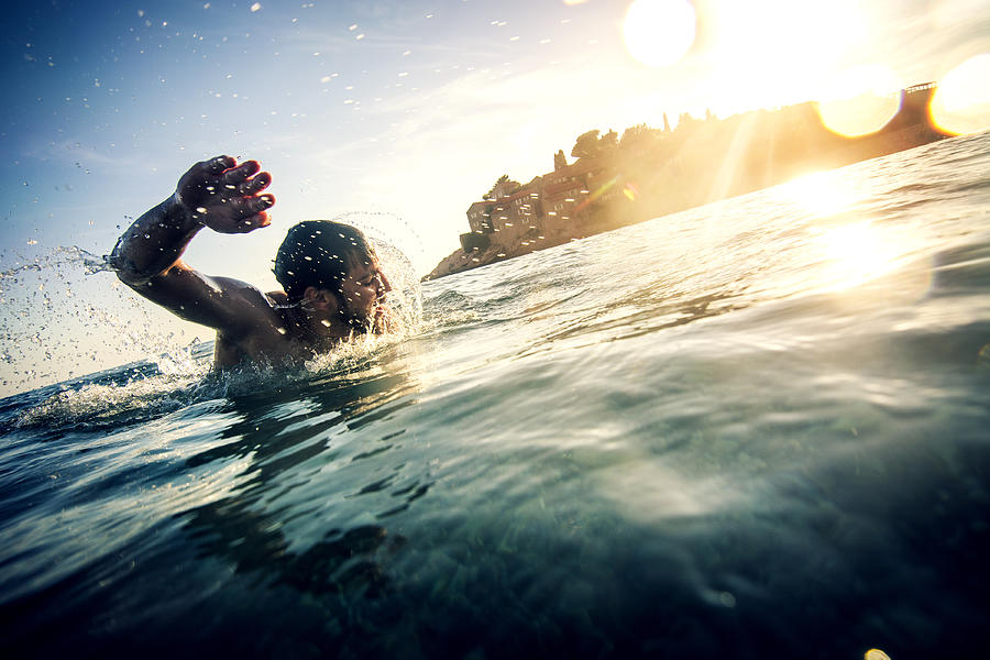 Swimming #1 Photograph by Mihailomilovanovic