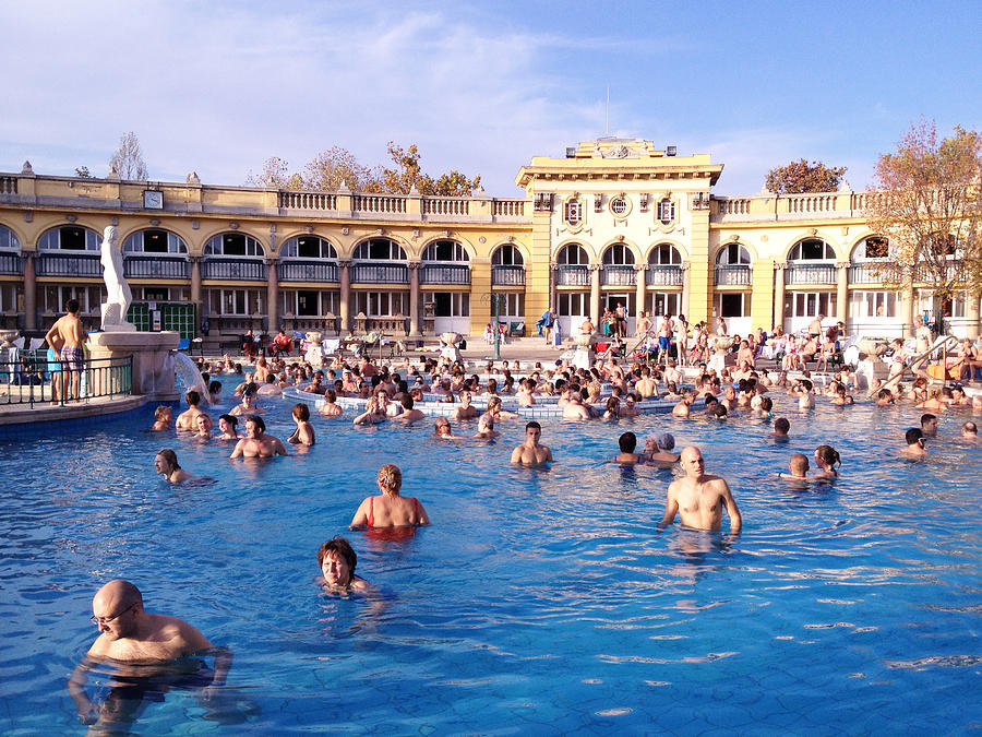 Szechenyi Thermal Baths in Budapest, Hungary #1 Photograph by ProjectB