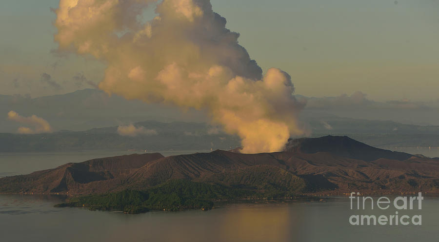 Taal Volcano Photograph